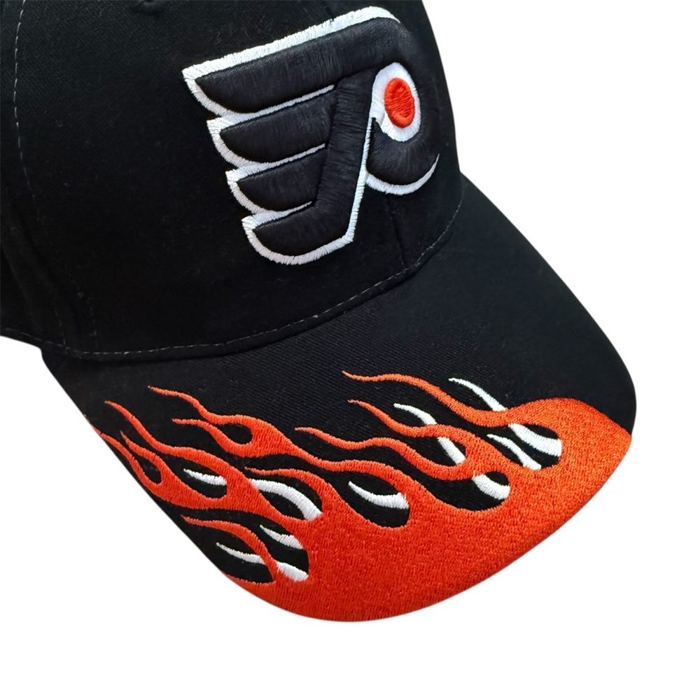 Y2K vintage Philadelphia Flyers Flame hat - Picture 2 of 5
